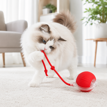Smart Self-Rolling Pet Ball